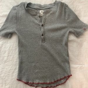 BDG Henley Baby Tee